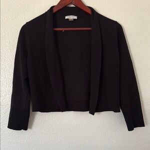 Calvin Klein Elegant Black Cardigan